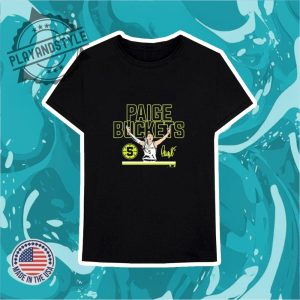 Paige Bueckers Buckets Stripe Tshirts playandstyle 3