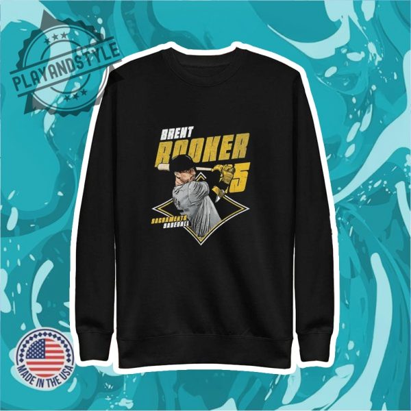 Brent Rooker Sacramento River Cats Baseball Player Diamond Shirt playandstyle 2