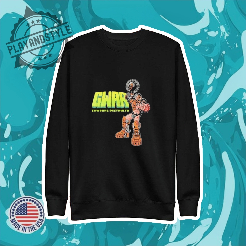 Gwar Sawborg Destructo Tshirts 5 Gwar Sawborg Destructo T-shirts