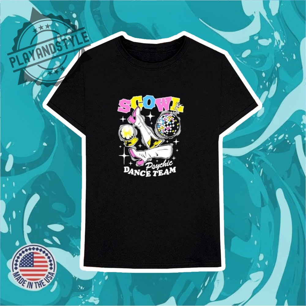 Scowl Psychic Dance Team Shirt 6 Scowl psychic dance team shirt