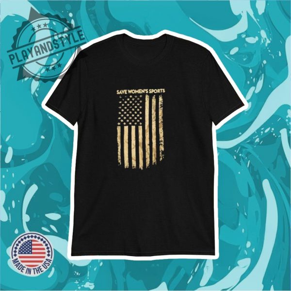 Save Womens Sports Usa Flag Shirt playandstyle 1