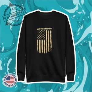 Save Womens Sports Usa Flag Shirt playandstyle 2