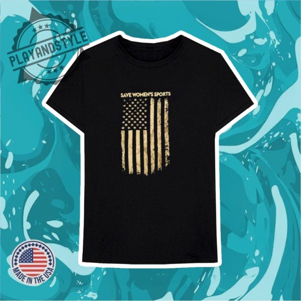Save Womens Sports Usa Flag Shirt playandstyle 3