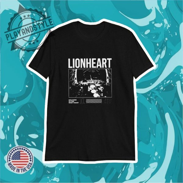 Lionheart Welcome To The West Coast Iii Album Tshirts playandstyle 1