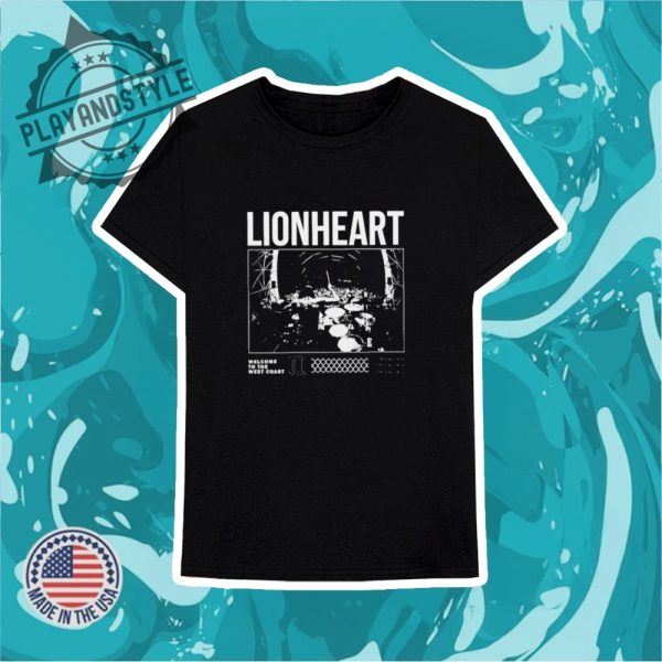 Lionheart Welcome To The West Coast Iii Album Tshirts playandstyle 3