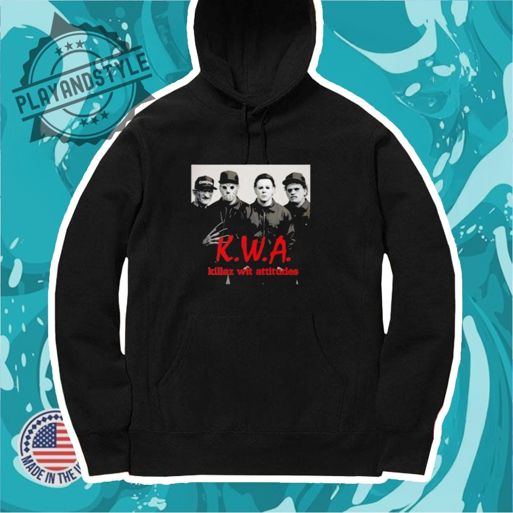 Kwa Killaz Wit Attitudes Horror Characters Shirt 7 KWA Killaz Wit Attitudes horror characters shirt