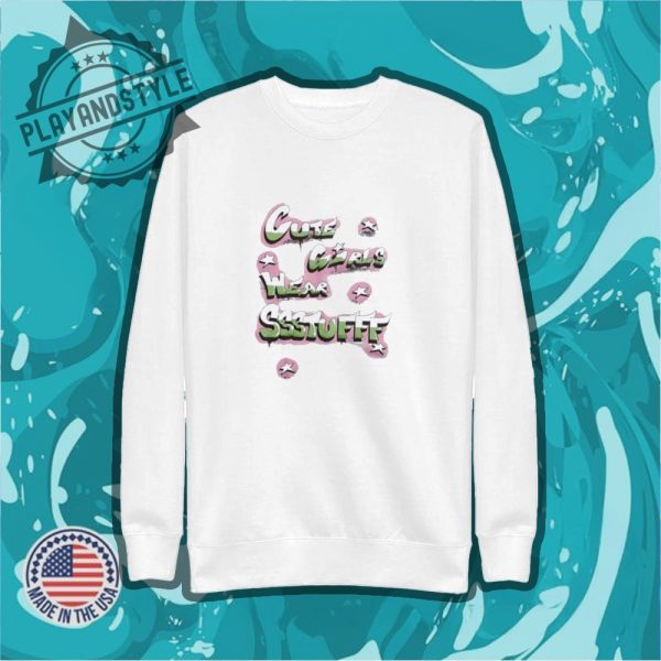 Cute Girls Wear Ssstufff Shirt playandstyle 2