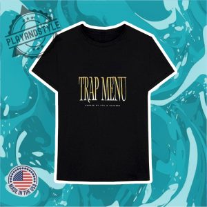 Triko Trap Menu Tshirts playandstyle 3