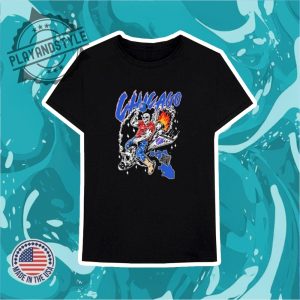 Chicago Cubs X Warren Lotas Swole Skeleton Planet Tshirts playandstyle 3