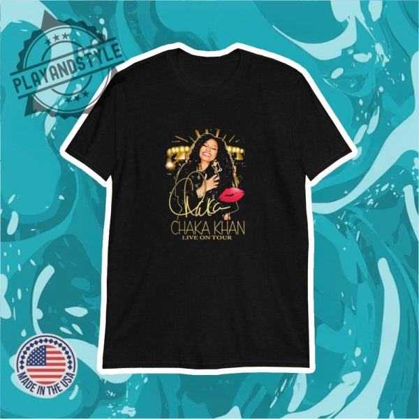 Chaka Khan Live On Tour 2025 Tshirts playandstyle 1