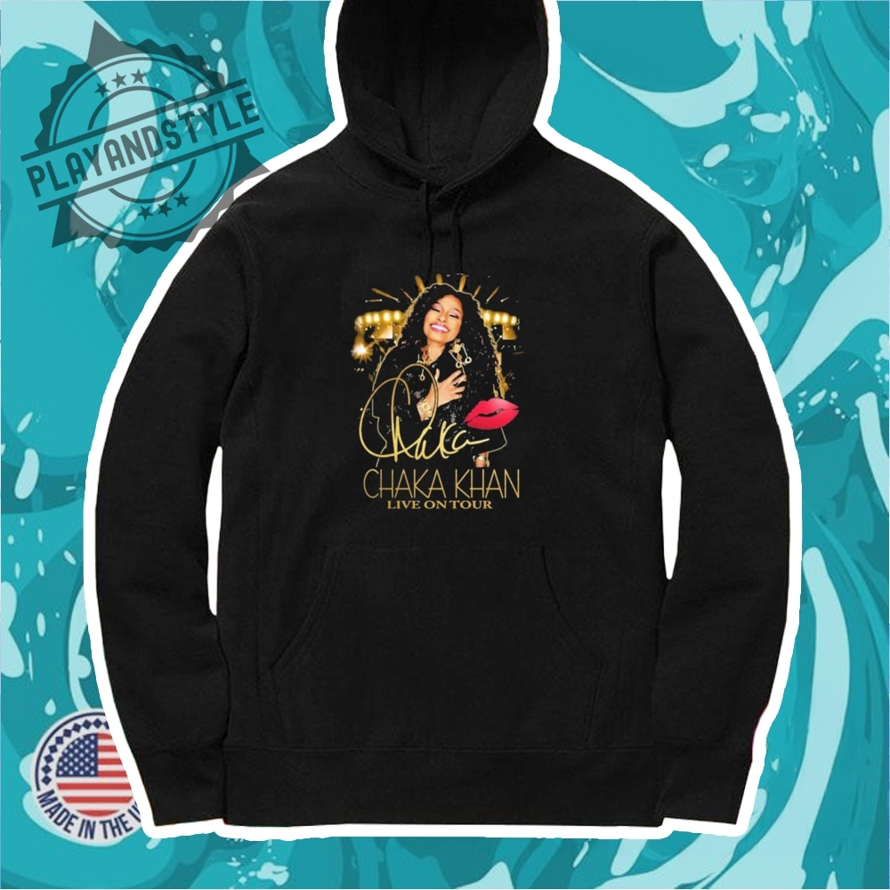 Chaka Khan Live On Tour 2025 Tshirts 7 Chaka Khan Live On Tour 2025 T-shirts