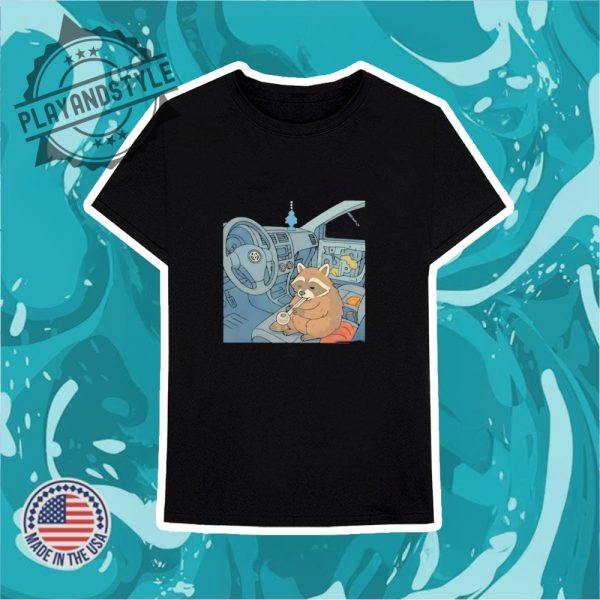 Chewy The Raccoon Meth Pipe Viral News Shirt playandstyle 3
