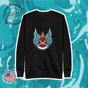 A Fiery Heart With Wings Shirt playandstyle 2