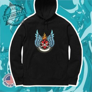 A Fiery Heart With Wings Shirt playandstyle 4