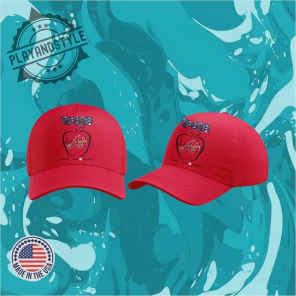 Atlanta Braves Teacher Night 2025 Hat playandstyle 1