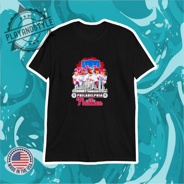 Philadelphia Phillies Baseball Team Mlb 2025 Shirt playandstyle 1