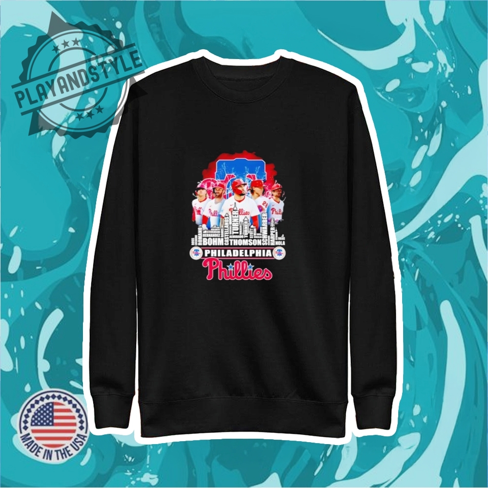Philadelphia Phillies Baseball Team Mlb 2025 Shirt 5 Philadelphia Phillies Baseball Team MLB 2025 shirt