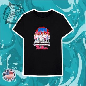 Philadelphia Phillies Baseball Team Mlb 2025 Shirt playandstyle 3