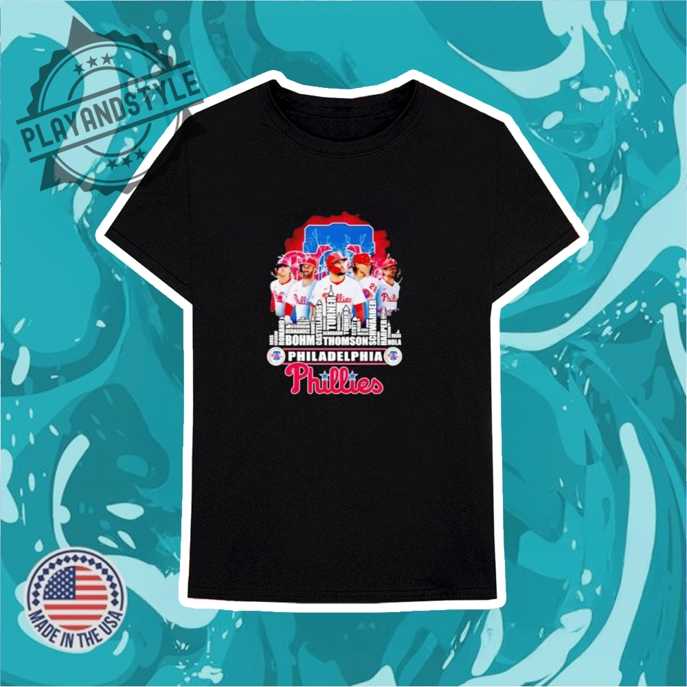 Philadelphia Phillies Baseball Team Mlb 2025 Shirt 6 Philadelphia Phillies Baseball Team MLB 2025 shirt