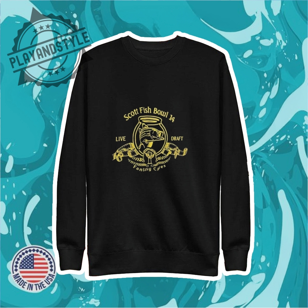 Scott Fish Bowl 14 Live Draft Fantasy Cares Shirt 5 Scott fish bowl 14 live draft fantasy cares shirt