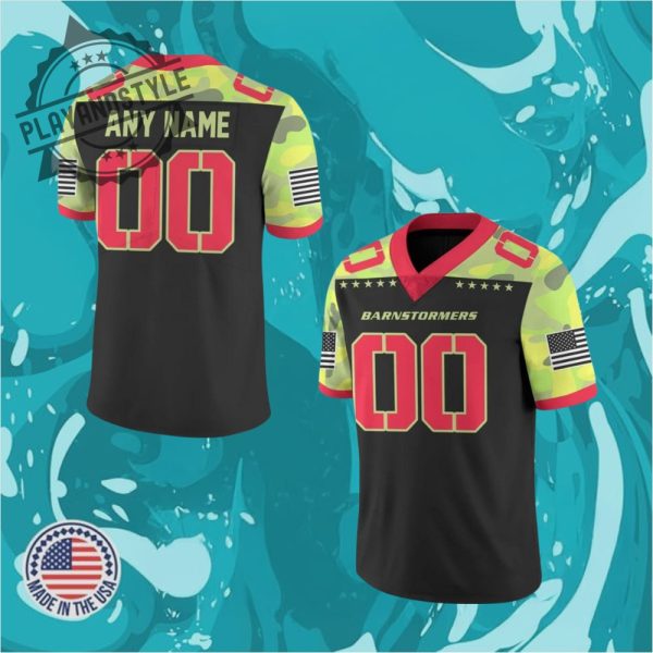 Iowa Barnstormers 2025 Military Night Football Jersey playandstyle 1