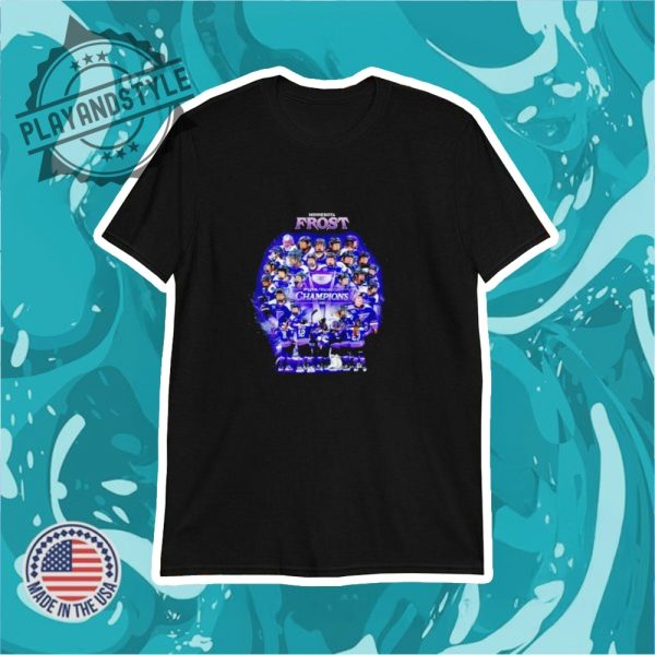 Minnesota Frost Adult Stadium Essentials Championship Burst Player Urban Shirt playandstyle 1