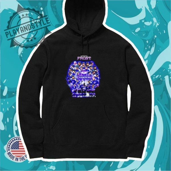 Minnesota Frost Adult Stadium Essentials Championship Burst Player Urban Shirt playandstyle 4