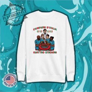 Pizza Campioni Ditalia Quattro Stagioni Shirt playandstyle 2