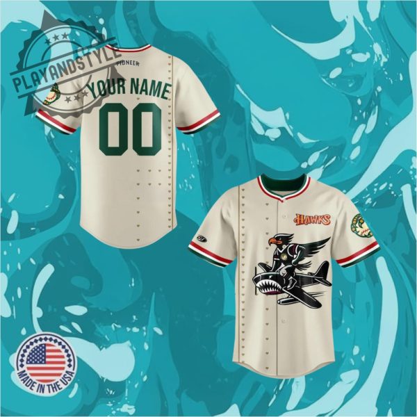 Boise Hawks Military Appreciation Limited Edition Baseball Jersey playandstyle 1