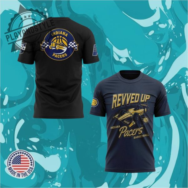 Indiana Pacers Pacers Racers 2025 Limited Edition Tee playandstyle 1