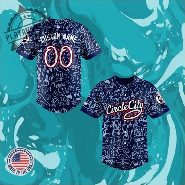 Indianapolis Indians X 2025 Music City Night Personalized Baseball Jersey playandstyle 1
