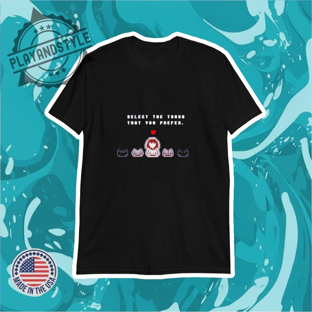 Select The Torso That You Prefer Pixel Shirt 4 Select the torso that you prefer pixel shirt