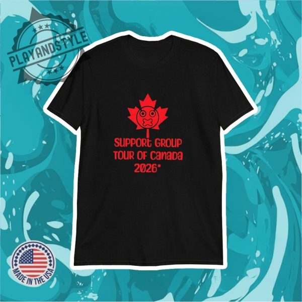 Support Group Tour Of Canada 2026 Shirt playandstyle 1