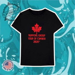 Support Group Tour Of Canada 2026 Shirt playandstyle 3