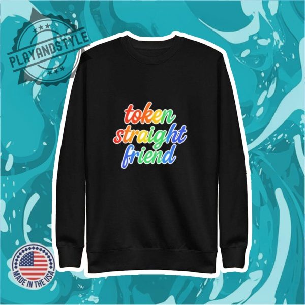 Token Straight Friend Pride Shirt playandstyle 2