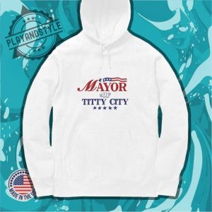 Mayor Of Titty City Usa Flag Shirt playandstyle 4
