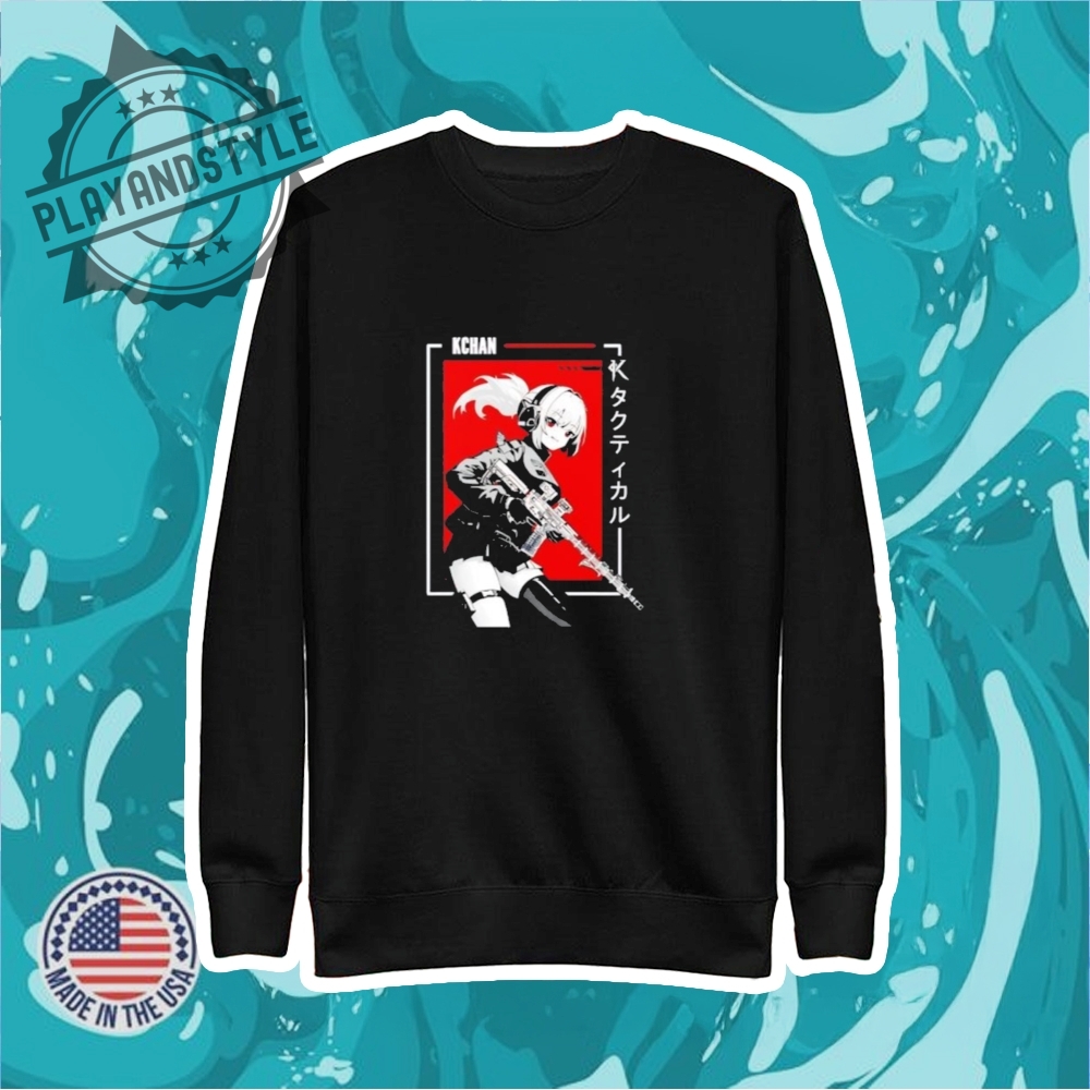 Kchan Tactical Waifu Rifle Shirt 5 KChan Tactical Waifu Rifle shirt