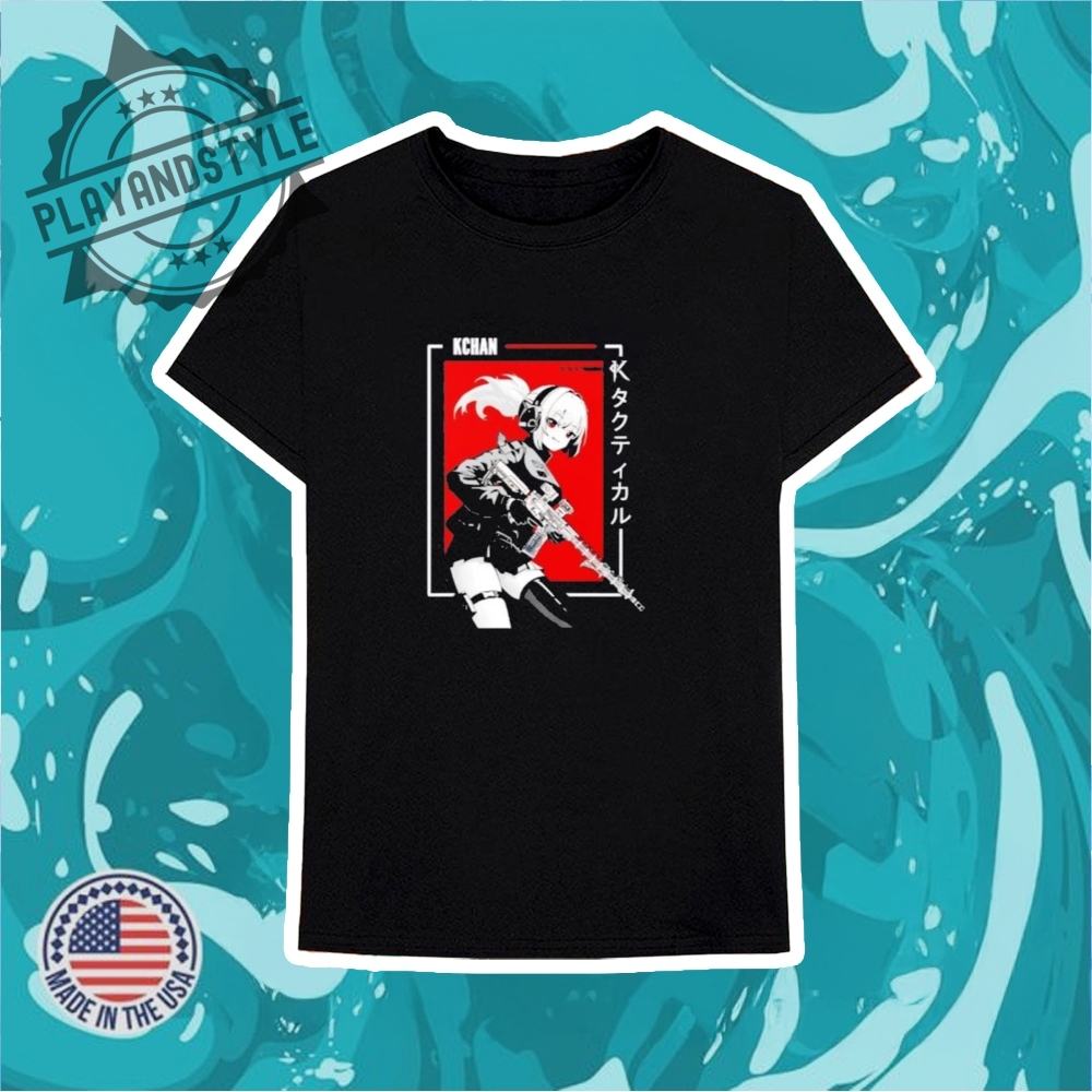 Kchan Tactical Waifu Rifle Shirt 6 KChan Tactical Waifu Rifle shirt