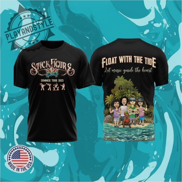 Stick Figure Band Summer Tour 2025 Merch Collection playandstyle 1
