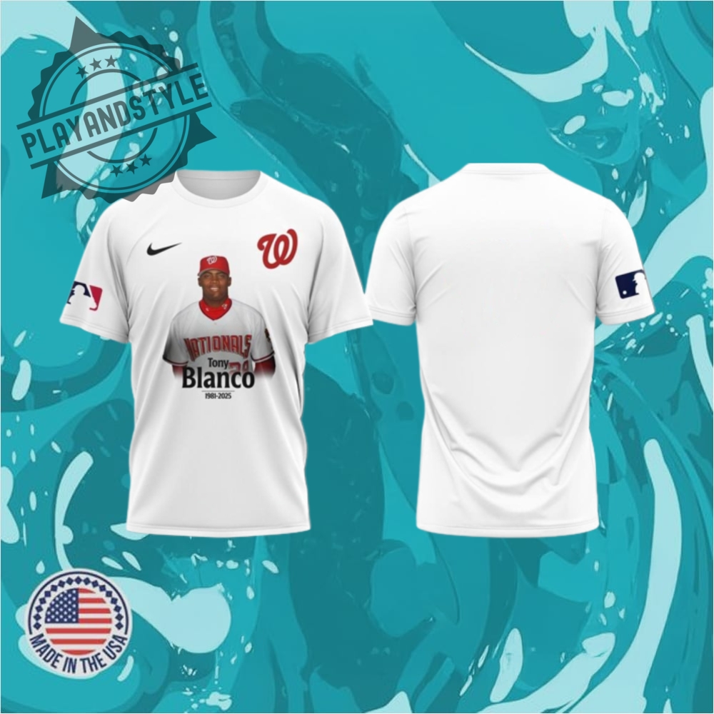 "Shop Exclusive Sports Apparel: PSG, Lions, Whitecaps, Nationals, Naturals" 4 Washington Nationals Washington Days Blanco Legacy Special Tee