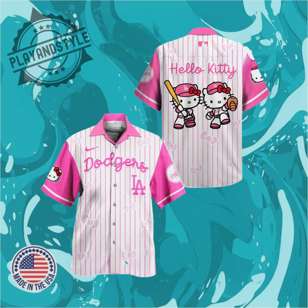 "2025 Red Sox and Mets Heritage Hat and Jersey Giveaways" 23 Los Angeles Dodgers Mlb X Hello Kitty Night Game Limited Edition 2025 Hawaiian Shirt