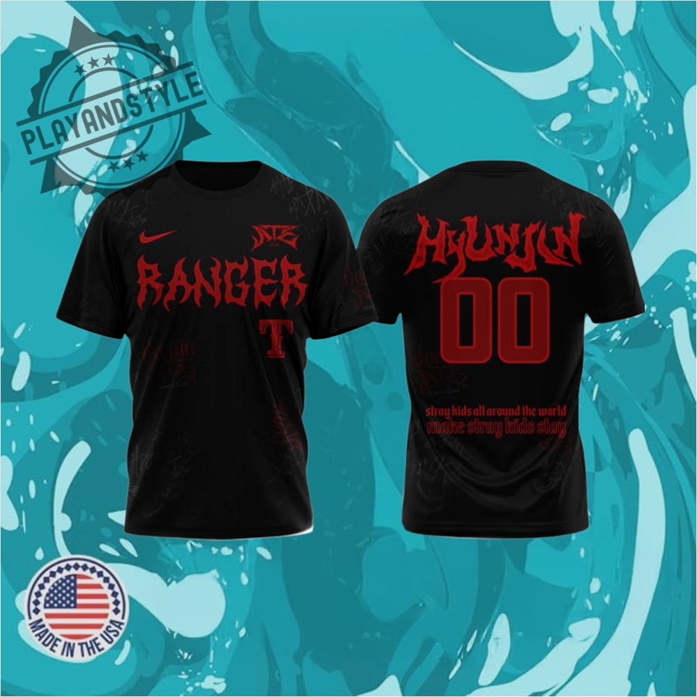 "2025 Red Sox and Mets Heritage Hat and Jersey Giveaways" 26 Texas Rangers X Stray Kids Domiate Word Tour Personalized Shirt