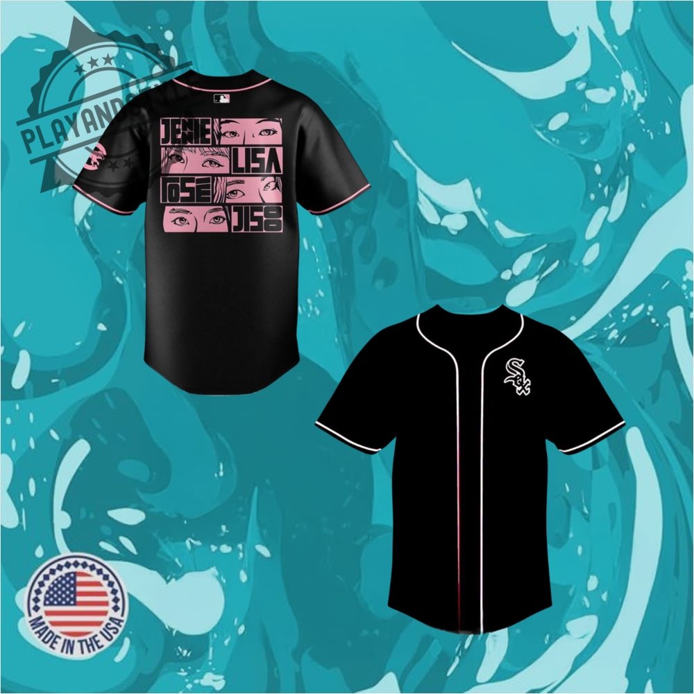 "Exclusive 2025 Heritage Celebration Jerseys: Red Sox, Nationals, Brooklyn" 28 Chicago White Sox X Blackpink World Tour 2025 Special Baseball Jersey