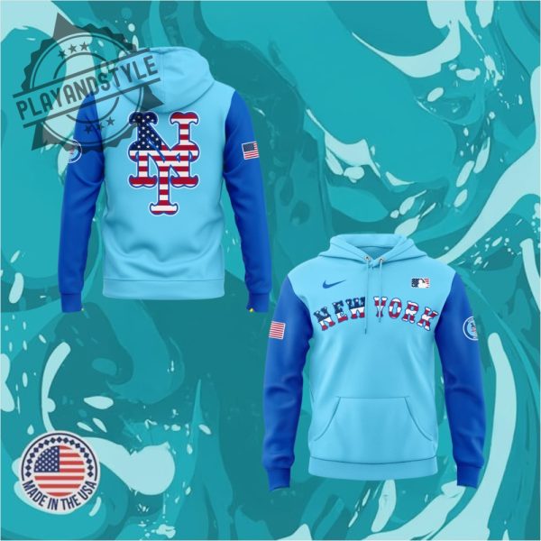 New York Mets Independence Day 2025 Special Edition Hoodie playandstyle 1