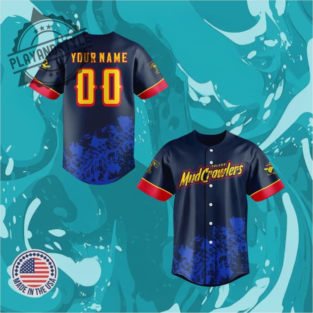 "2025 Sports Jerseys: Rockies, Longhorns, Murray State, Las Vegas Aces" 27 Toledo Mud Crawlers Adult Replica Special Edition Baseball Jersey