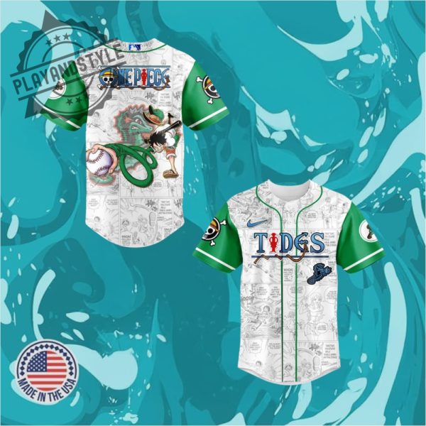 Norfolk Tides One Piece Night Game Limited Edition Baseball Jersey playandstyle 1