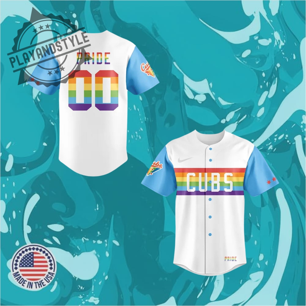 "Exclusive 2025 Merchandise: Hats, Tees, Hoodies, and Jerseys Collection" 11 Chicago Cubs Lgbt Pride Month Special Edition Baseball Jersey