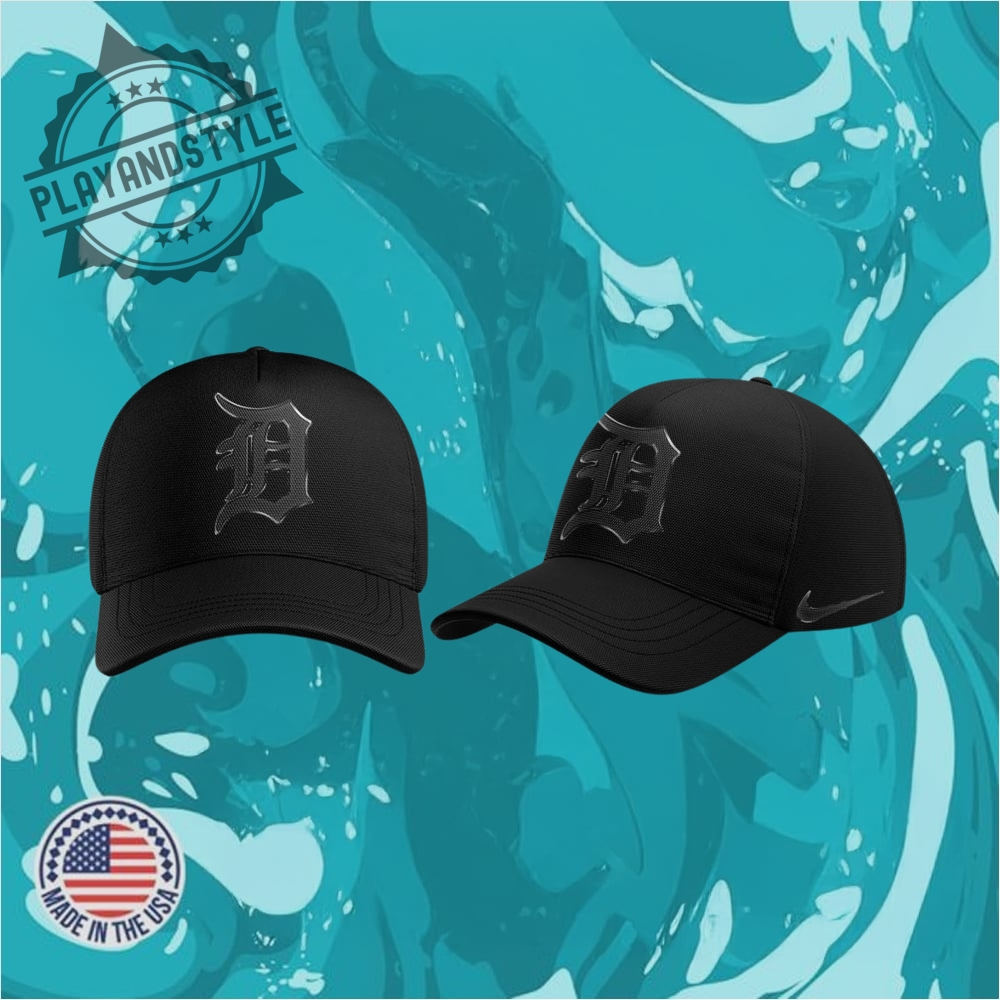 "Exclusive 2025 Merchandise: Hats, Tees, Hoodies, and Jerseys Collection" 15 Detroit Tigers Back In Black Limited Edition Baseball Cap