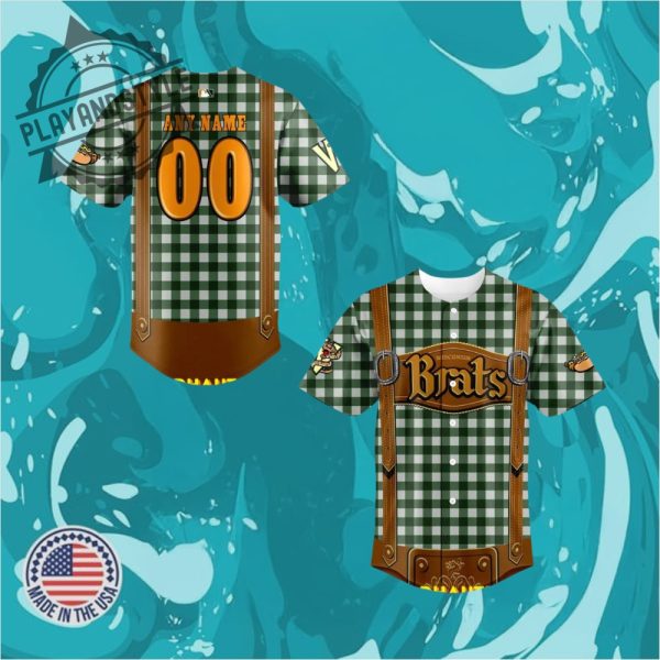 Wisconsin Flying Brats 2025 Limited Edition Baseball Jersey playandstyle 1