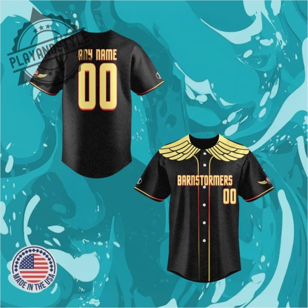 Iowa Barnstormers Personalized Limited Edition Baseball Jersey playandstyle 1